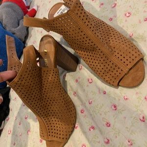 Madden Open Toed Heels